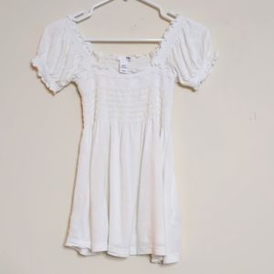 H&M Baby Doll style off shoulder blouse